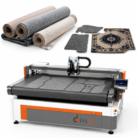 Machine de découpe CNC à couteau oscillant pour matériaux textiles domestiques, tapis, tapis de sol, velours, canapé, tapis de voiture