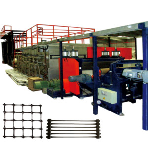 <span class=keywords><strong>Linea</strong></span> di Produzione di Geogriglia Biassiale in Plastica 50kN/<span class=keywords><strong>M</strong></span> per Rinforzo Stradale, Macchina Estrusore per Geogriglia Biassiale - Product Image 1