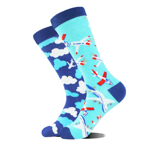 Colorful Food <b>Animals</b> & Fruits <b>Patterns</b> Custom Design Unisex Men Crew Funny Socks Socks - Product Image 4
