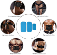 KB KB-2151 Nouveaux coussinets de gel conducteurs abdominaux en hydrogel adhésif personnalisés ODM/OEM 2025 avec contrôle de la minuterie pour EMS corporel à brancher