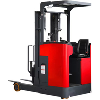 Montacargas Reach Stacker de Diseño Optimizado, Longitud de Horquilla de 1070 mm, Cargador de Batería, Conveniente, Ahorra Tiempo, Tecnología Avanzada, Cómodo