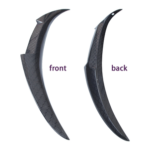 For 4 Series F33 Convertible&M4 M4 Style Honeycomb Carbon Fiber <b>Rear</b> <b>Spoiler</b> Trunk Wing 2013-2020 - Product Image 5