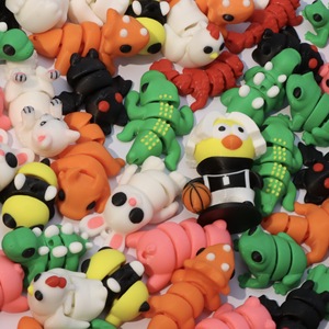 Miniatura de Animal en 3D Impresa a Color, Hecha a Mano, para Maternidad, Niños, Mascotas, Juguete, Muñeca de Dibujos Animados - Product Image 2