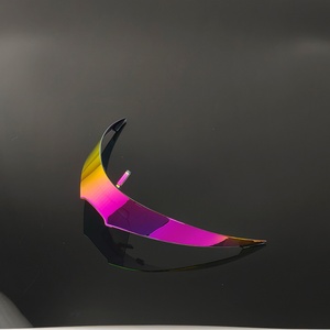 Alerón trasero de <span class=keywords><strong>casco</strong></span> para <span class=keywords><strong>Shoei</strong></span> Z8, alerón trasero de repuesto pequeño, decoración de accesorios para motocicleta - Product Image 3