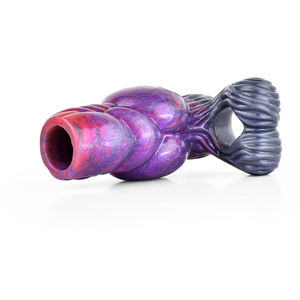 Neu ankommen Wieder verwendbare Silikon Dildo Ärmel Adult Sex Shop Vergrößerung dildo Nackter Kopf Ärmel für Männer Sex Paare - Product Image 2