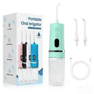 <span class=keywords><strong>Irrigador</strong></span> <span class=keywords><strong>Bucal</strong></span> <span class=keywords><strong>de</strong></span> 40 PSI con Modo <span class=keywords><strong>de</strong></span> <span class=keywords><strong>Baja</strong></span> Presión, Hilo Dental Acuático Suave para Encías Sensibles - Product Image 3