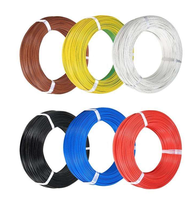 Cable Eléctrico UL3266 24AWG XLPE TC, Cable Trenzado de Resistencia al Calor de un Solo Hilo, Certificación RoHS