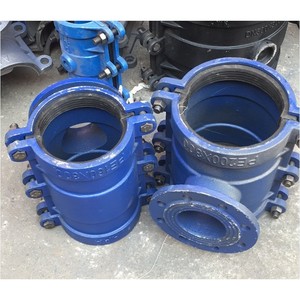 ข้อต่อท่อ PE แบบสามทาง ขนาด 100 มม. ทำจากเหล็กกล้าคาร์บอน ชนิดแกน  แบบเมตริก - Product Image 1