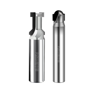 <span class=keywords><strong>Fraise</strong></span> à queue sphérique Palton 10 mm en diamant CNC, profil PCD <span class=keywords><strong>demi</strong></span>-<span class=keywords><strong>rond</strong></span> pour le fraisage du bois et de l'aluminium - Product Image 2