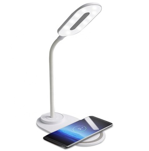 móvil teléfono inalámbrico coche 2 en 1 10W qi <span class=keywords><strong>cargador</strong></span> inalámbrico para iphone con <span class=keywords><strong>cargador</strong></span> lámpara - Product Image 1