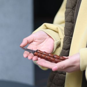 Bamboo Tea Knife Stainless Steel Tea Needle Traditional Chinese Design Handheld Tea Ceremony Tool For Hotels Restaurants Gifts - Product Image 2