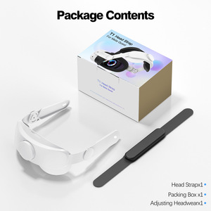 VR Headstrap para Quest 3 Actualizaciones Banda para la cabeza ajustable Auriculares de repuesto Elite Headstrap VR Accesorios para <span class=keywords><strong>Meta</strong></span> Quest 3 - Product Image 2