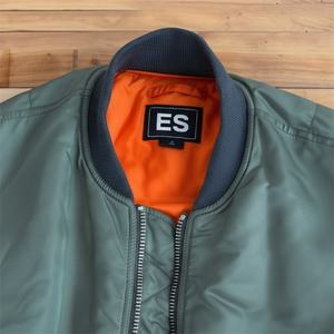 مصنع ES خمر اقتصاص سترة مبطن سترة الرجال النايلون رحلة سترة مخصصة شعار التطريز خليط - Product Image 2