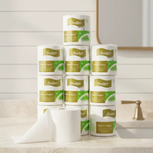 <span class=keywords><strong>Papier</strong></span> <span class=keywords><strong>toilette</strong></span> <span class=keywords><strong>professionnel</strong></span> personnalisé avec logo, 3 plis, résistant aux déchirures, hautement absorbant, ultra doux, 100% pulpe de bois pure, rouleau jumbo - Product Image 1