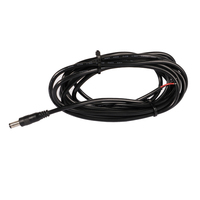 Câble d'alimentation mâle 5,5x2,1 mm, câble d'extension de charge à trou rond DC 3M 22AWG