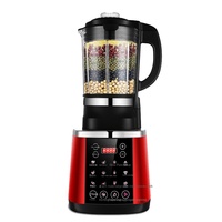 Pengolah Makanan Rumah Tangga 1200W 800mL dengan Wadah Kaca dan Fungsi Pemanas untuk Susu Kedelai, Susu Oat, Sup Panas Halus dan Kental