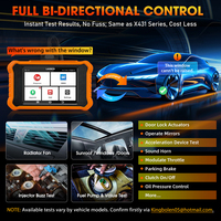 LAUNCH X431 ELITE V2.0 Scanner OBD2 per Auto, Strumento Diagnostico Bidirezionale, Codifica ECU per Tutti i Sistemi, Aggiornamento Gratuito