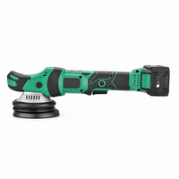 Polisseuse orbitale sans fil 18V sans balais avec plateaux de support de 125 mm/150 mm et vitesse variable