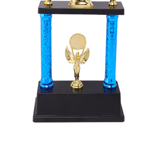 Trophée de football Pin Guan Wenti, 1061g, fournitures de récompenses en métal et plastique pour enfants, étudiants, compétitions sportives - Product Image 3