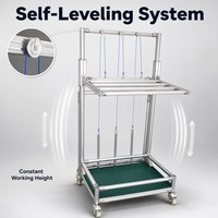 Chariot de levage à ressorts Lean Pipe de 3e génération OEM/ODM pour ligne de production, conception personnalisée, chariot de levage par gravité