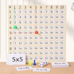 <span class=keywords><strong>Table</strong></span> mnémonique de <span class=keywords><strong>multiplication</strong></span> magnétique pour enfants d'âge préscolaire aides pédagogiques pour enfants jouet éducatif Montessori - Product Image 5
