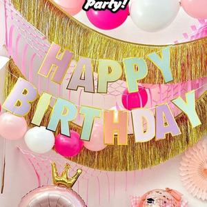 Cortina de Láminas con Borlas Hechas a Mano, Cinta de Encaje, Ecológica, Brillante, Decorativa para Fiestas de Cumpleaños, Bodas, Fondo de Bar - Product Image 4