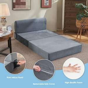 Colchón Convertible de Espuma Viscoelástica para Habitación de Invitados, Sofá Cama Plegable, Sillón Futón - Product Image 4