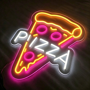 Custom <b>LED</b> Neon Sign UV Printed Design Flexible Rope Light Handmade Glass <b>Tube</b> Neon Sign - Product Image 2