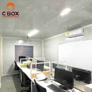 Cbox - Edificio de Oficinas Portátil de Diseño Moderno de 2 Pisos, Dormitorio Modular de Paneles Sándwich, Casa Contenedor Prefabricada - Product Image 5