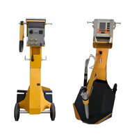 Pistolet de pulvérisation électrostatique de vibration de Machine de pulvérisation portative professionnelle de revêtement de poudre de HXC-2-B pour le noyau en acier de PLC de substrats