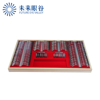 266 Pcs Metal Frame Rim Trial Lens Set JP-266A Aluminum Case Professional Optometry Instrument