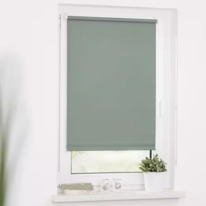 Factory Wholesale Price Mini Roller Blinds for <strong>Windows</strong>, Side Pull Blinds, Operation Via Chain Hoist - Product Image 3