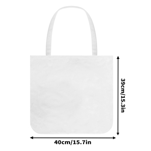 Nuova Borsa Shopper in Tela con Stampa Integrale Personalizzata, Borsa Tote con Motivi Maile e Mokihana, Vendita all'Ingrosso con Stampa su Richiesta - Product Image 6