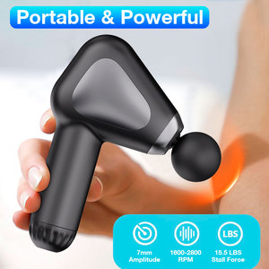 Pistola de Masaje Portátil de Brazo Extendido de 7mm de Amplitud, Diseño Dividido, OEM, Sin Escobillas, para Alivio del Dolor Muscular de Espalda, Cuello y Cuerpo Completo - Product Image 4