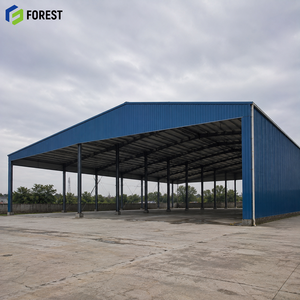 Estructura de Acero de Alta Resistencia para Almacenes, Nave Industrial de Gran Envergadura para Carga Pesada - Product Image 1