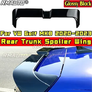 Golf MK8 Body Kit Rear Roof Spoiler <b>Splitter</b> Glossy Black Sport Style Roof Wing for VW Golf MK8 2020-2023 Car Accessories - Product Image 2