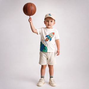 T-shirt graphique personnalisé pour garçons, T-shirt imprimé pour enfants, vêtements décontractés d'été, marché européen et américain - Product Image 2