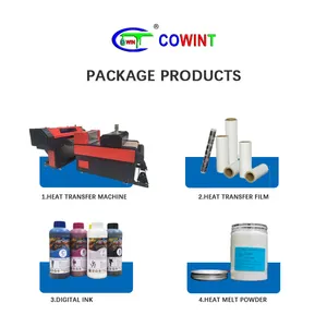 COWINT offerta inchiostro DTF a base d'acqua per inchiostro a pigmenti per trasferimento di stampanti a pellicola A3 A4