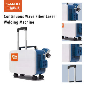 Nettoyeur laser pulsé portable SNNJU 100W-300W |   Décapant de rouille et de <span class=keywords><strong>peinture</strong></span> de type valise pour le bois, la pierre et les meubles - Product Image 5
