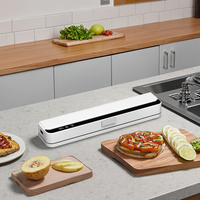 Machine de scellage sous vide alimentaire électrique miniature pour la maison, en plastique, avec une largeur de scellage jusqu'à 30 cm