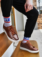 Chaussures décontractées pour hommes, confortables, invisibles, style skateboard, rehaussantes de 7 cm, pour augmenter la taille