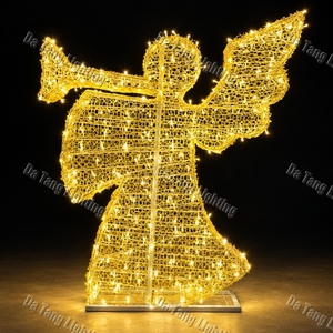 Outdoor Angel Christmas Decorations for Shopping Centers City Squares Hotels Theme Parks and Winter Festival Events - Product Image 3