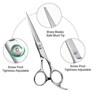 Professional Pet Grooming Product 7inch ,8inch Steel Pet <b>Tools</b> Dogs Cat Grooming Scissors - Product Image 5
