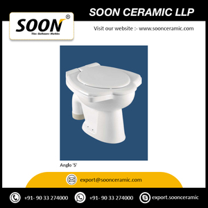 Hôtel de haute qualité maison couleur blanche S-Trap Water Closet toilettes toilettes en céramique pour l'exportation mondiale - Product Image 2