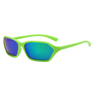 Maßgefertigte Modische Rosa Damen Rechteckige Sonnenbrille Trendige UV400 Vintage Y2K Designer Damen Sonnenbrille 2024 - Product Image 6