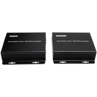 Extensor KVM HDMI VCOM 1920*1080P 60Hz sobre Cable Ethernet Cat5e/Cat6/Cat7 RJ45 con Salida IP en Bucle hasta 200m 656 pies