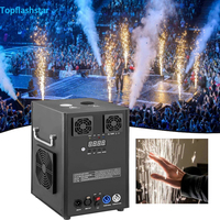 Machine à étincelles froides de haute qualité 750W pour événements intérieurs et extérieurs, machine à fontaine de feux d'artifice DMX télécommandée pour mariage et fête