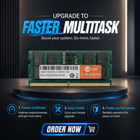 Mémoire RAM DDR4 Sodimm pour ordinateur portable 8 Go 16 Go 32 Go 2666 MHz 1,35 V 1,5 V PC3 Module de remplacement et d'amélioration de la mémoire pour ordinateur portable haute vitesse