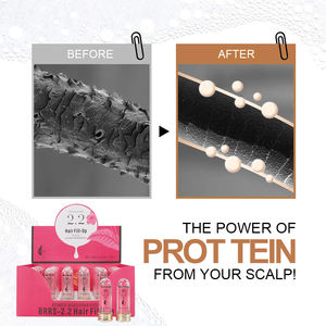 Máscara Capilar Orgânica 13ml Ampolas de Alta Concentração com Proteína, Colágeno e Queratina para Tratamento Capilar e Reparação do Couro Cabeludo - Product Image 6