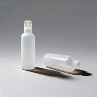 Bouteille de teinture capillaire en plastique HDPE personnalisée pour salon de coiffure, 150 ml, avec bouchon à vis
